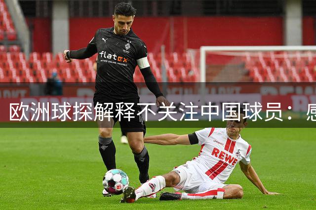 欧洲球探解释不关注中国球员：感觉中国足球似乎远离世界足球